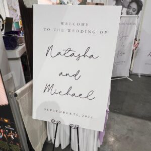 Welcome Wedding Sign 2